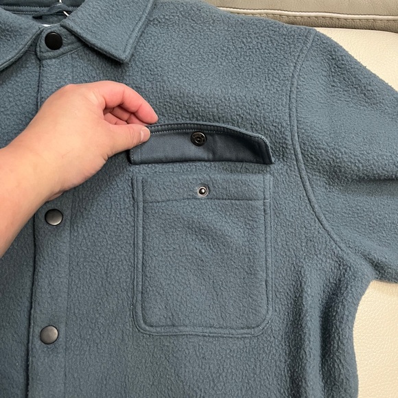 NWT - Frank & Oak Men’s The Polar Fleece Jacket - Size L - Picture 7 of 13